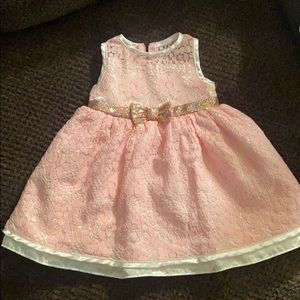 Penelope Mack pink lace dress